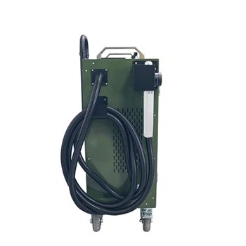 200 W pārnēsājama bagāžas tipa impulsa lāzera tīrīšanas mašīna akmens sienu tīrīšanai